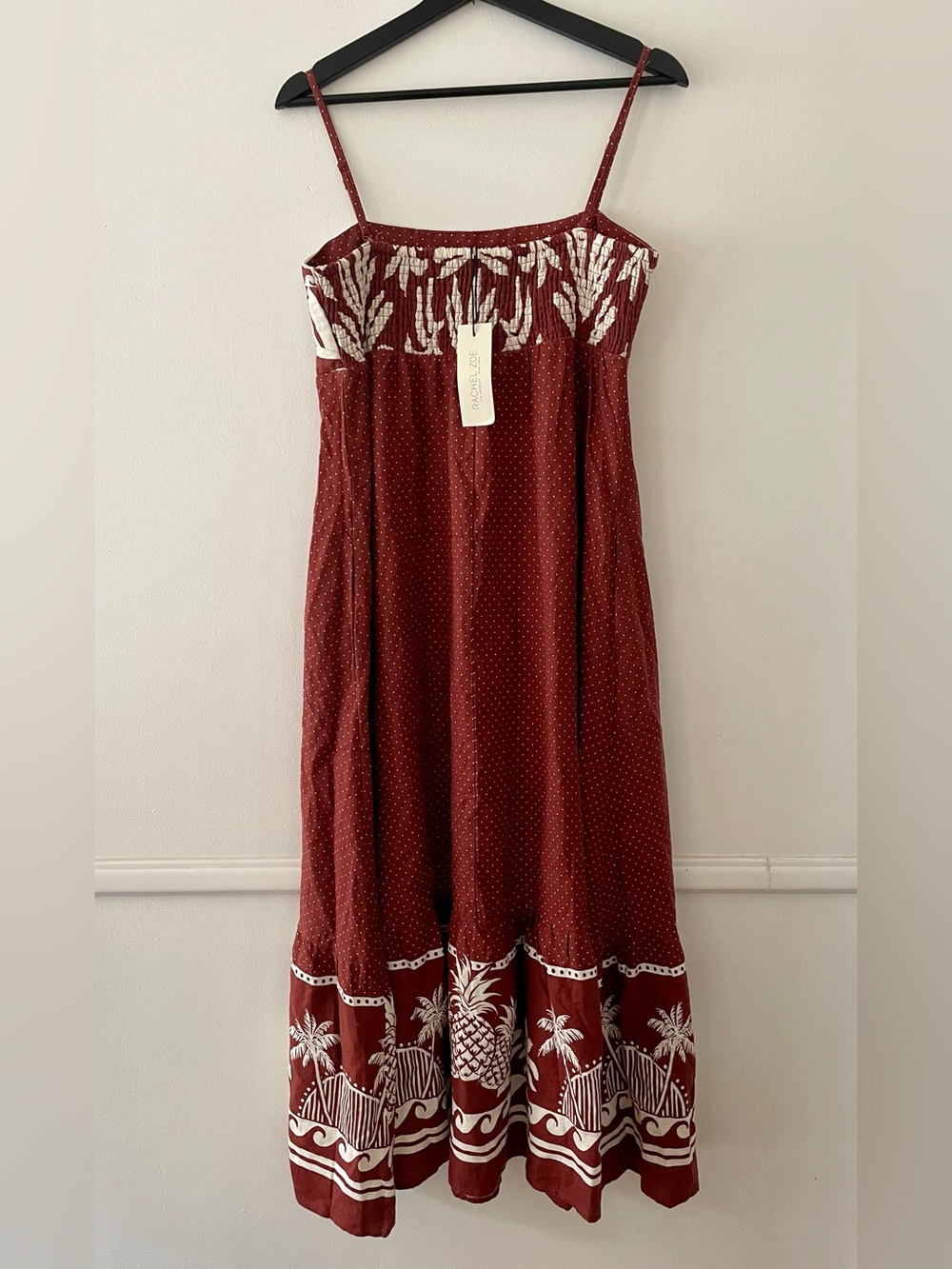 Rachel Zoe Linen Blend Dress Size M - Picture 2 of 4